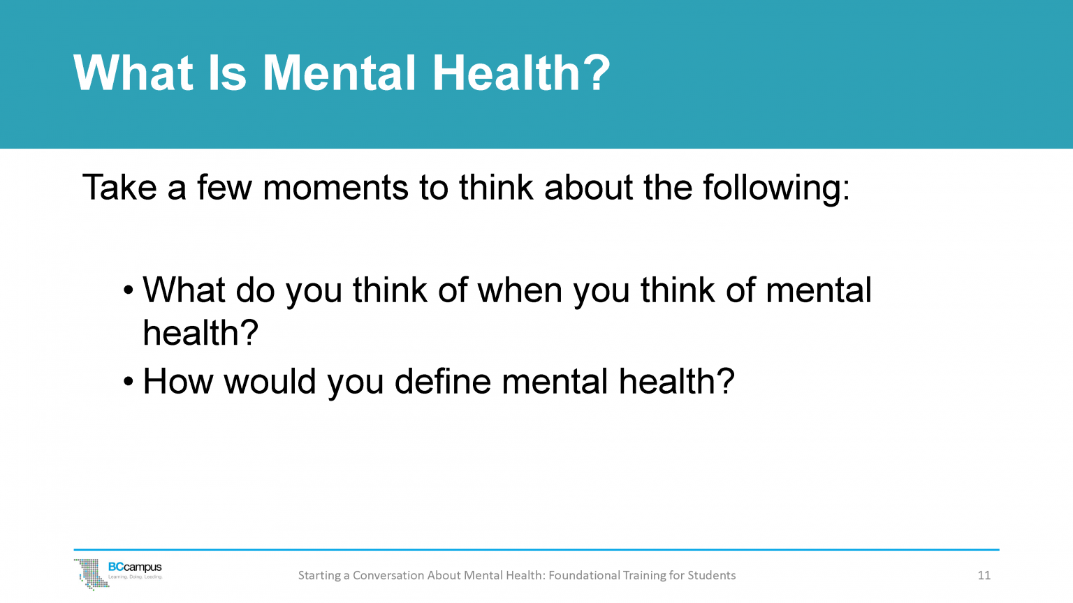 2. What Is Mental Health and Wellness? – Starting A Conversation About ...