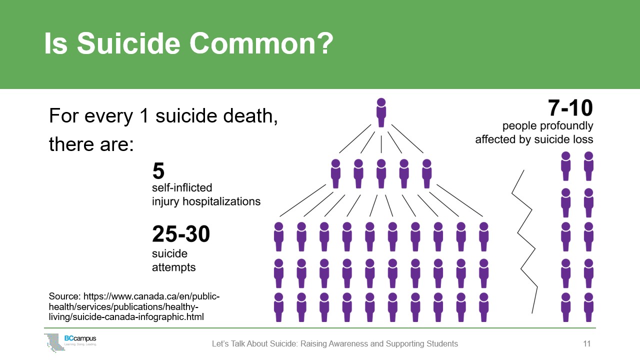 slide: statistics of suicide