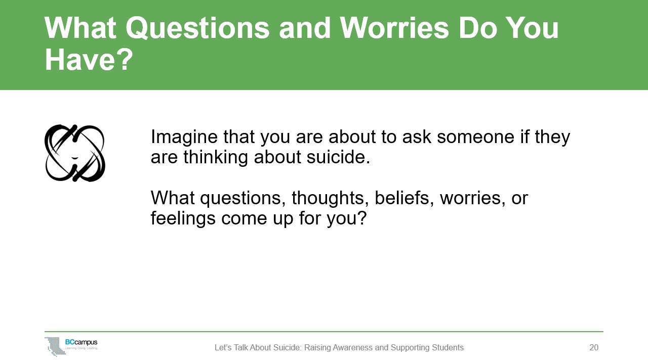 slide: What Questions and Worries Do You Have?