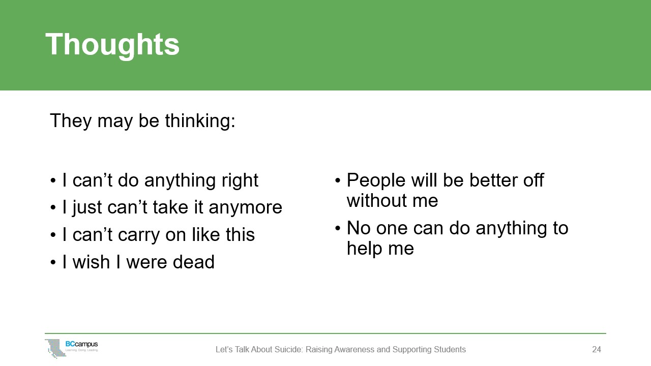 slide: thoughts