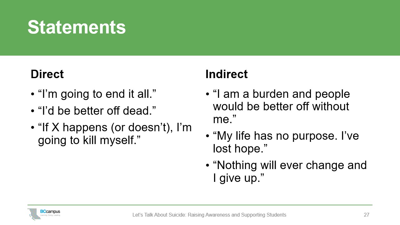 slide: statements