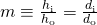 Rendered by QuickLaTeX.com m\equiv \frac{{h}_{\text{i}}}{{h}_{\text{o}}}=\text{−}\frac{{d}_{\text{i}}}{{d}_{\text{o}}}