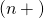\left(n+½\right)