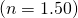 \left(n=1.50\right)