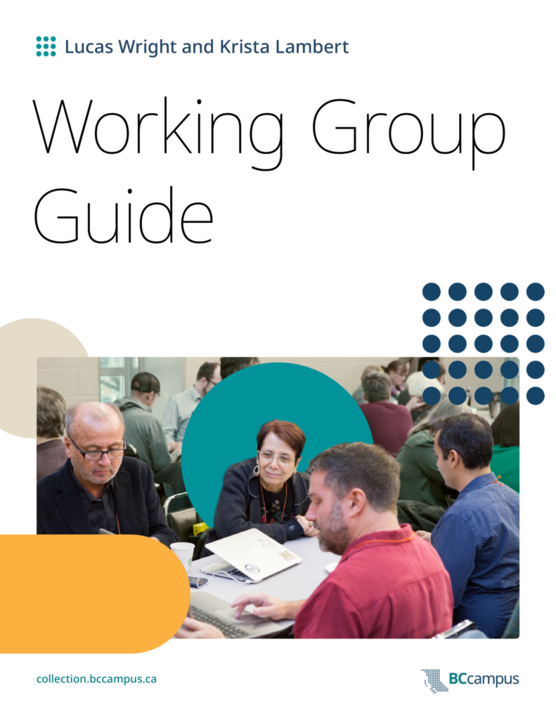 Working Group Guide – Open Textbook