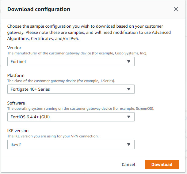 Step5-Download configuration