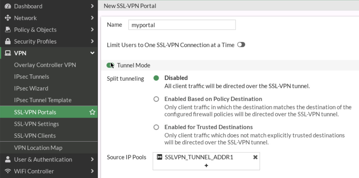 SSL-VPN Portal