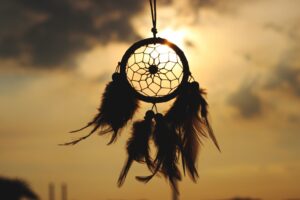 A dream catcher.