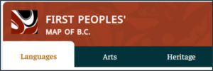 First Peoples’ Map of B.C. logo.